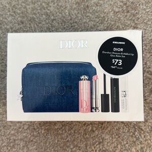 NIB Dior Natural Glow Diorshow Mascara & Addict Lip Glow Balm Set